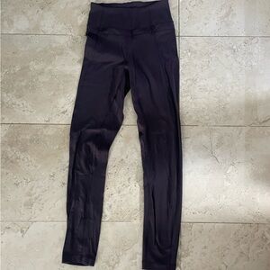 Lululemon purple leggings size 2